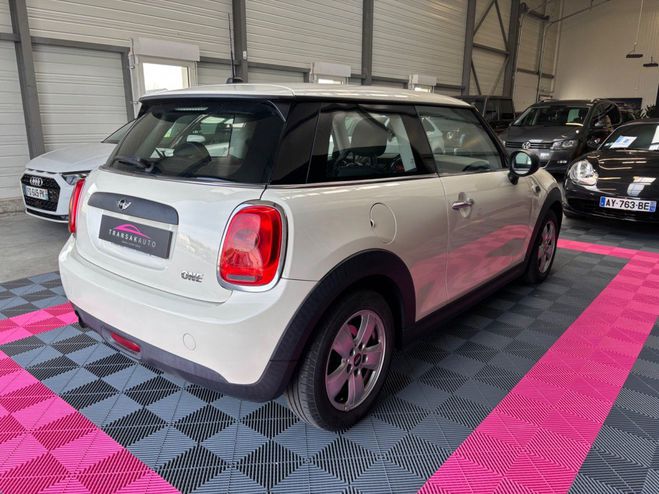 Mini One HATCH 3 PORTES F56 75 ch Pack Salt Blanc de 2015