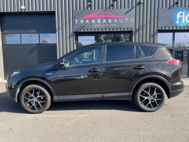 Toyota RAV 4 hybride 197ch 2wd lounge avec gps hayon  MARRON de 2017