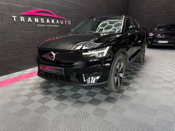  Voir détails -Volvo XC40 PURE ELECTRIQUE Recharge 231 ch 1EDT Sta à Chaponost (69)