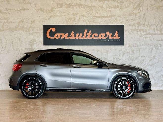 Mercedes Classe GLA 45 AMG 4Matic Phase 2 381 ch Performance Gris Mat de 2016