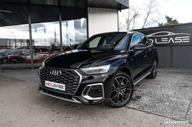 Audi Q5 50 TFSIe 299 S tronic 7 Quattro line LEA Noir de 2021