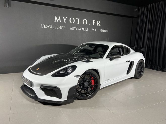 Porsche 718 CAYMAN (982) 4.0 500CH GT4 RS Blanc de 2023