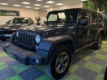  Voir détails -Jeep Wrangler 2.8 CRD 200ch Unlimited Rubicon BVA à Mougins (06)