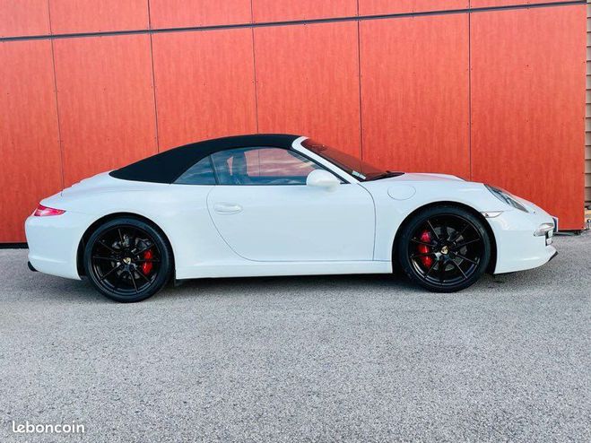 Porsche 911 CABRIOLET 991 S 3.8 CARRERA 2 400 ch PDK Blanc de 2012
