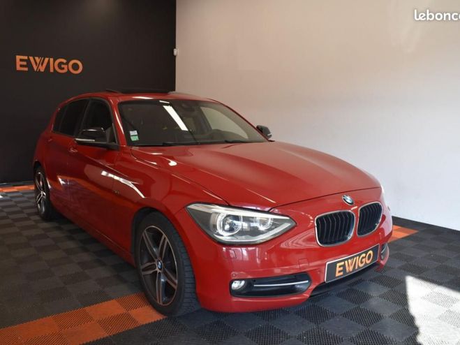 BMW Serie 1 118D 143ch EDITION SPORT SIEGES CHAUFF X Rouge de 2011