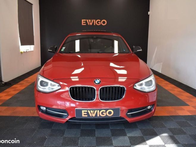 BMW Serie 1 118D 143ch EDITION SPORT SIEGES CHAUFF X Rouge de 2011