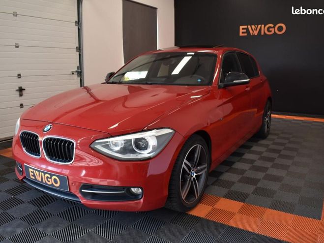 BMW Serie 1 118D 143ch EDITION SPORT SIEGES CHAUFF X Rouge de 2011