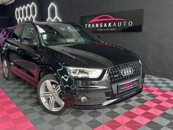  Voir détails -Audi Q3 S Line Quattro 140 ch 2.0 TDI ~ Radar AV à Manosque (04)