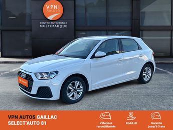  Voir détails -Audi A1 Sportback 30 TFSI 110 ch S tronic 7 Desi à Gaillac (81)