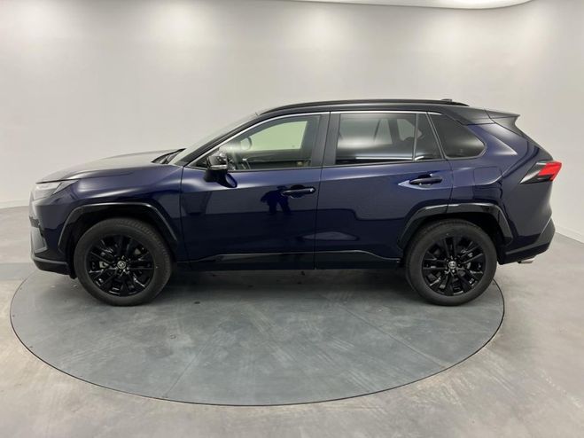 Toyota RAV 4 HYBRIDE MY23 218 ch 2WD Collection Bleu Fonc Mtallis de 2023