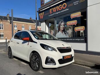  Voir détails -Peugeot 108 1.2 VTI 82 TOP Roland Garros à Amiens (80)