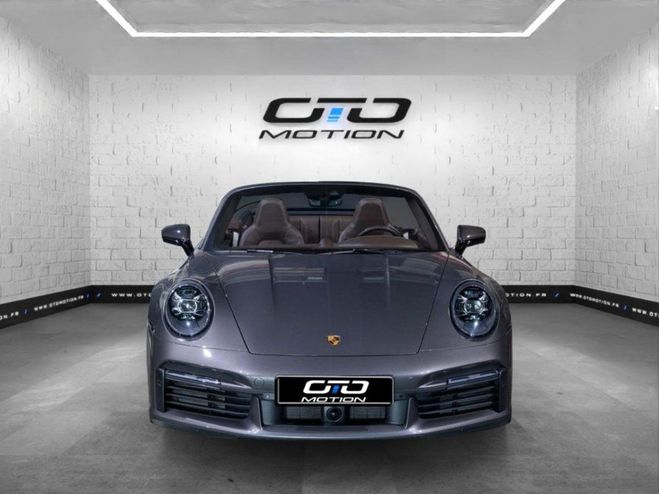 Porsche 911 Turbo S Cabriolet 3.8i 650 PDK 992 Gris Agate de 2020