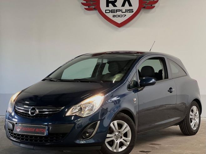 Opel Corsa 1.4 87CH SATELLITE Bleu Fonc Mtallis de 2011