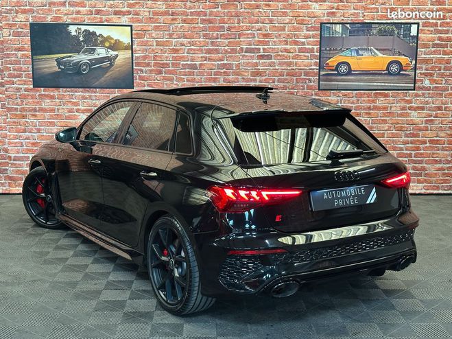 Audi RS3 Sportback 2.5 TFSI 400 cv ( 8Y ) IMMAT F Noir de 2021