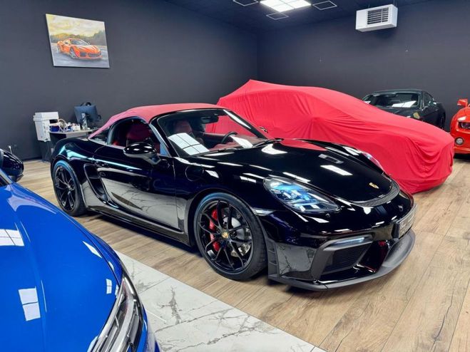 Porsche 718 Boxster (982) SPYDER 4.0 420 BVM6 Noir Mtallis de 2020