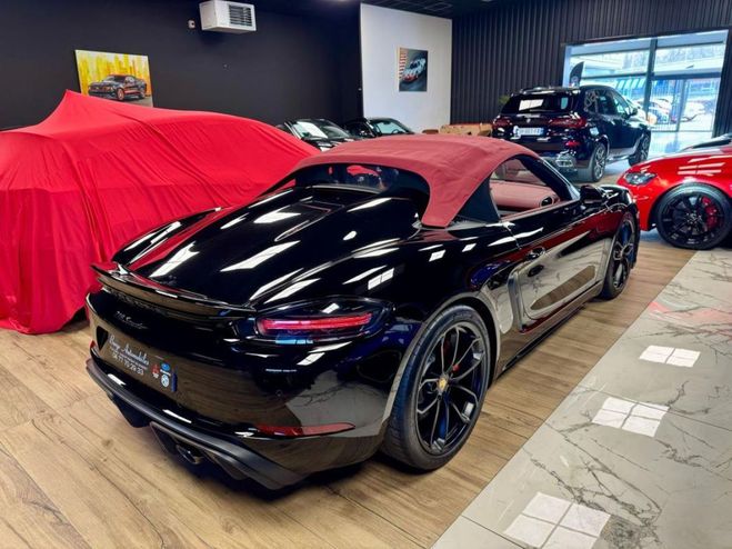 Porsche 718 Boxster (982) SPYDER 4.0 420 BVM6 Noir Mtallis de 2020