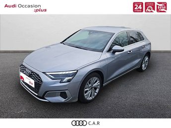  Voir détails -Audi A3 Sportback 40 TFSIe 204 S tronic 6 Design à  La Rochelle (17)