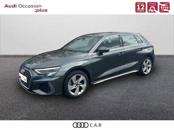  Voir détails -Audi A3 Sportback 40 TFSIe 204 S tronic 6 S Line à  La Rochelle (17)