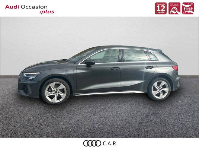 Audi A3 Sportback 40 TFSIe 204 S tronic 6 S Line Gris de 2021