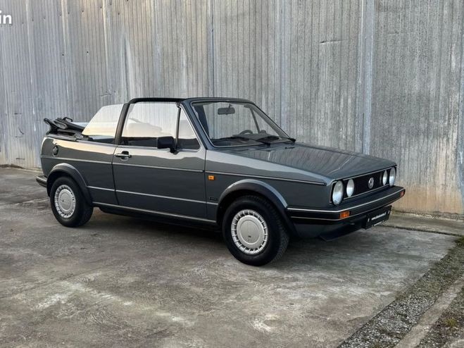 Volkswagen Golf VW 1 Cabriolet 29 000 kms Gris de 1987