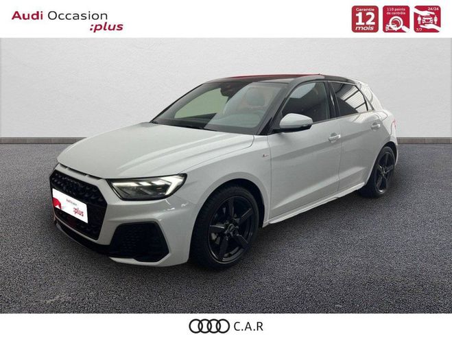 Cliquer pour voir la photo suivante Audi A1 Sportback 30 TFSI 116 ch S tronic 7 S Li Blanc de 2024
