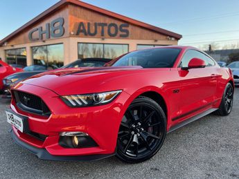 Voir détails -Ford Mustang v8 5.0 GT Fastback rouge pack Premium Bo à Rixheim (68)