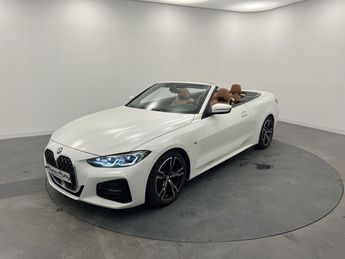  Voir détails -BMW Serie 4 G23 Cabriolet Cab 420d 190 ch BVA8 M Spo à Quimper (29)