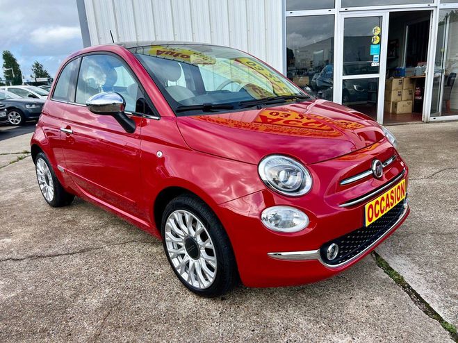 Fiat 500 1.2 69CV LOUNGE DISTRI Ok Rouge de 2017