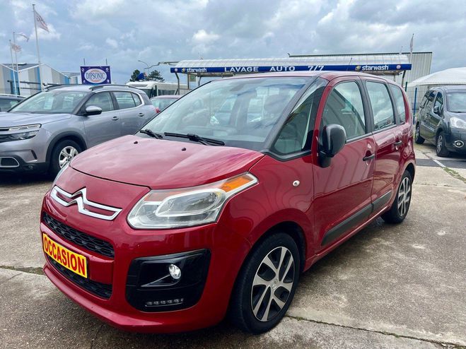 Citroen C3 Picasso BlueHDI 100 CH Rouge de 2016