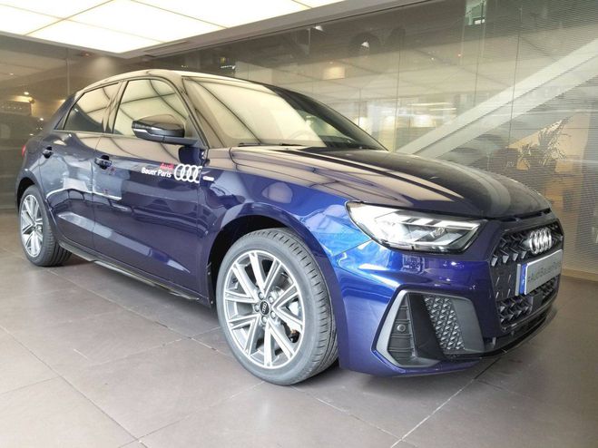 Audi A1 Sportback 30 TFSI 116 ch S tronic 7 S Li Bleu de 2024