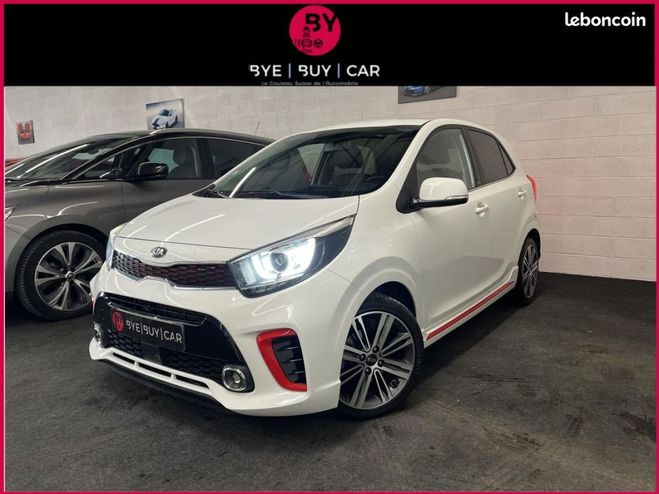 Kia Picanto 1.0 t-gdi 100 gt line Blanc de 2019