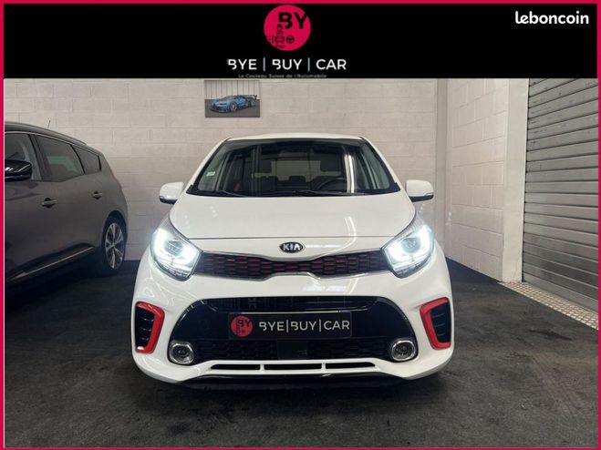 Kia Picanto 1.0 t-gdi 100 gt line Blanc de 2019