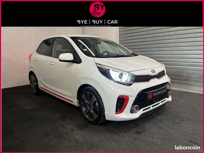 Kia Picanto 1.0 t-gdi 100 gt line Blanc de 2019