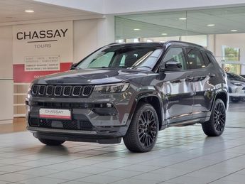  Voir détails -Jeep Compass II (2) 1.3 PHEV T4 240 4XE EAWD S AT6 à Tours (37)