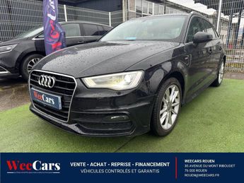  Voir détails -Audi A3 Sportback 1.2 TFSI 110 S-LINE à Rouen (76)