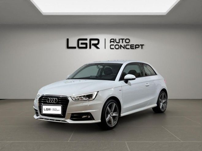 Audi A1 1.0 TFSI ultra 95 S line - GARANTIE 1 AN Blanc mtallis de 2017