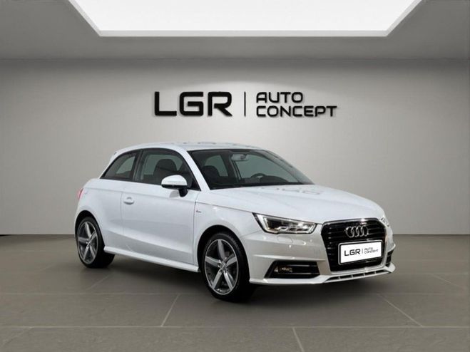 Audi A1 1.0 TFSI ultra 95 S line - GARANTIE 1 AN Blanc mtallis de 2017