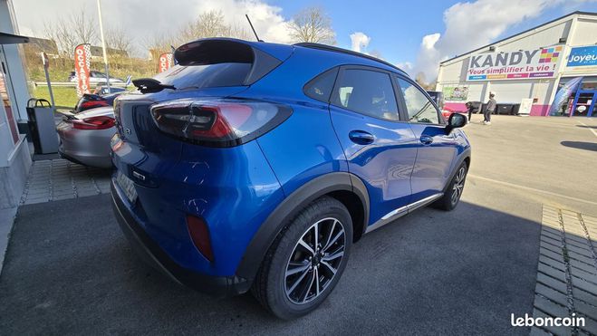 Ford Puma 1.0 ecoboost 125 mhev hybrid Bleu de 2020