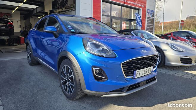 Ford Puma 1.0 ecoboost 125 mhev hybrid Bleu de 2020