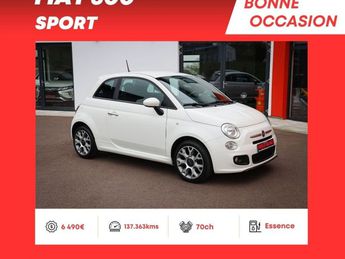  Voir détails -Fiat 500 500S 1.2 70ch essence à Sarreguemines (57)