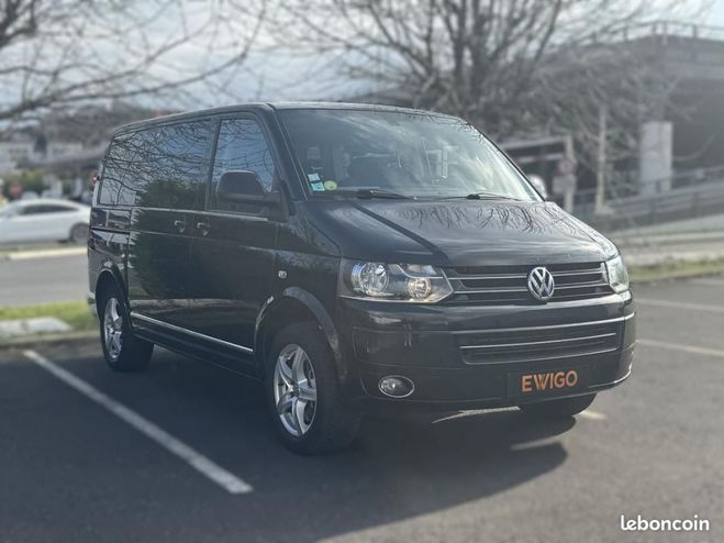 Volkswagen Multivan TRANSPORTER CARAVELLE 2.0 180CH BVA MOTE Noir de 2010