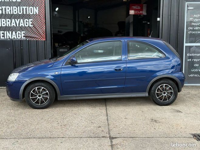 Opel Corsa 1.2i 80ch BOITE AUTO 95000 km Bleu de 2005