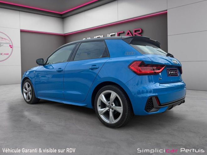 Audi A1 Sportback 25 TFSI 95 ch S tronic 7 S Lin Bleu de 2020