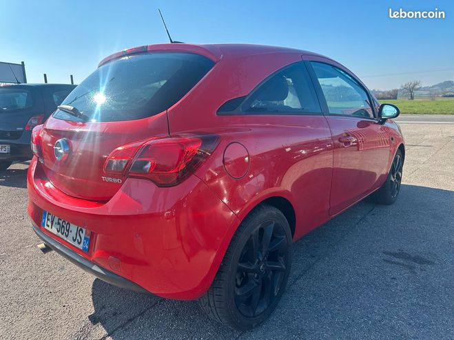 Opel Corsa 1.4 turbo 100 cv serie excite Rouge de 2018