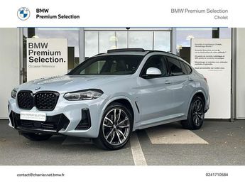  Voir détails -BMW X4 xDrive30d 286ch M Sport à Cholet (49)