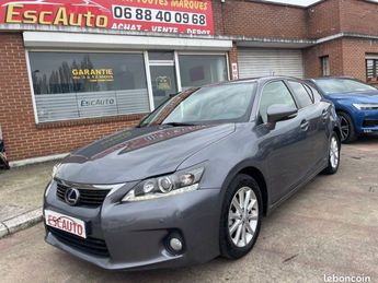  Voir détails -Lexus CT CT200h 1,8 HYBRID 136 CUIR GPS à Marly (59)