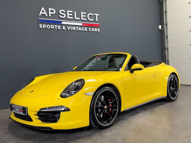 Porsche 911 Carrera 4S 400ch PDK Racing jaune, Carbo Racing jaune de 2013