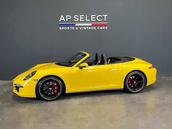 Porsche 911 Carrera 4S 400ch PDK Racing jaune, Carbo Racing jaune de 2013