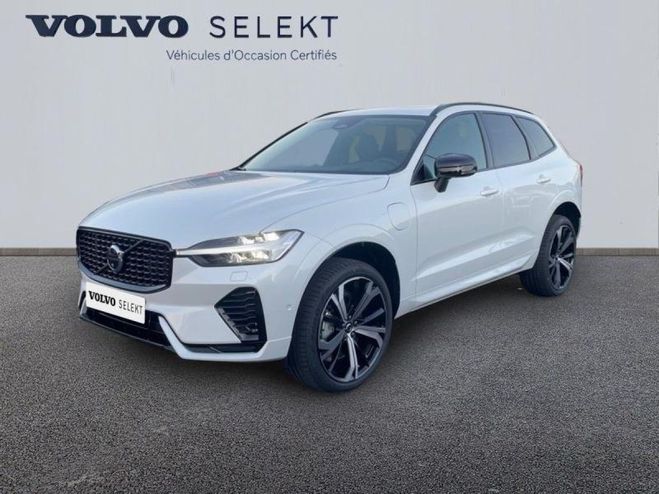 Volvo XC60 T6 Hybride Rechargeable 253 + 145ch Ultr Blanc Cristal Mtallis de 2025