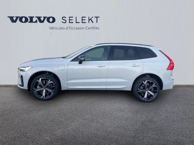 Volvo XC60 T6 Hybride Rechargeable 253 + 145ch Ultr Blanc Cristal Mtallis de 2025